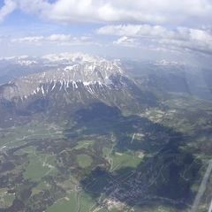 Flugwegposition um 12:07:16: Aufgenommen in der Nähe von Öblarn, 8960 Öblarn, Österreich in 2832 Meter